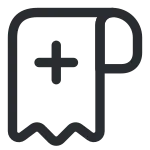 Receipt Add SVG Icon